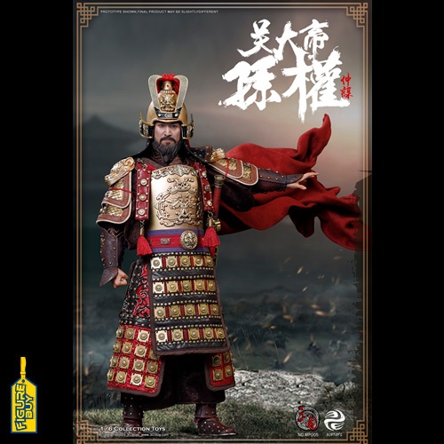 (예약)303TOYS - 1/6 사이즈-THREE KINGDOMS SERIES - SUN QUAN ZHONGMOU, EMPERER OF WU (MASTERPIECE STANDARD VERSION)