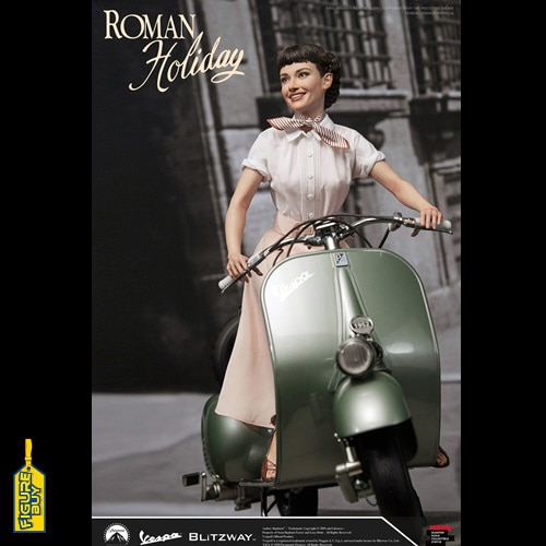 (예약)Blitzway-1/4 사이즈-Roman Holiday-Princess Ann + 1951 Vespa 125