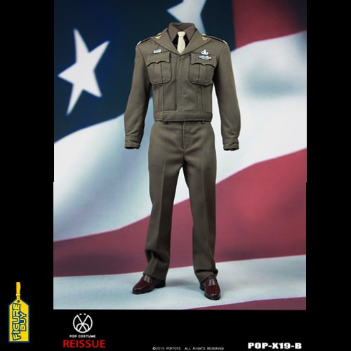 (예약)POPTOYS- 1/6사이즈- X19 WWII Golden Ages Captain Uniform suit B