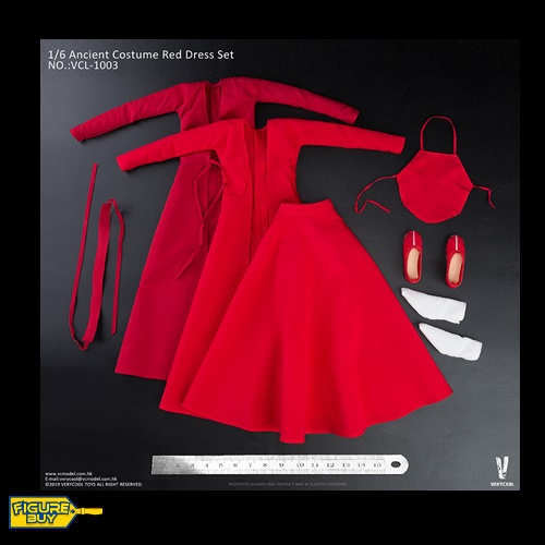 (예약)VERYCOOL  -1/6사이즈 Ancient Costume Red Dress Set