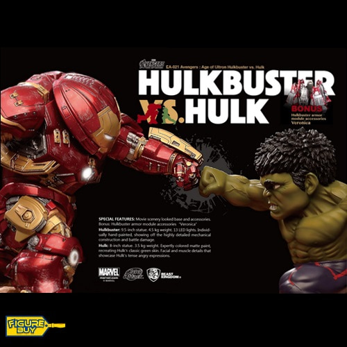 (예약)Beast Kingdom-(EA-021) HULK VS HULK BUSTER