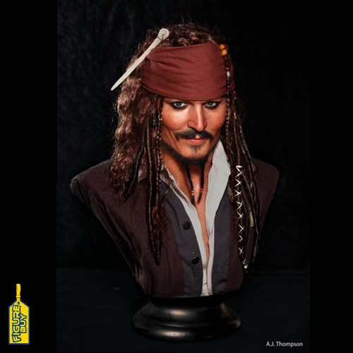 (예약)A.J. Thompson -1/1사이즈- Pirates of the Caribbean-Jack  Sparrow