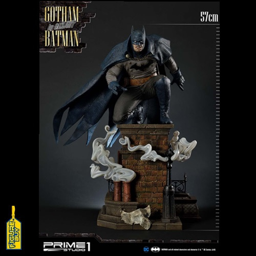 (예약상품)Prime 1 Studio-1/5 사이즈 Batman Statue (CMDC-03) Gotham By Gaslight Batman Blue Version (Batman- Arkham Origins)(EXCLUSIVE VERSION)