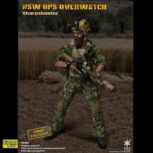 (예약 상품) EASY&amp;SIMPLE - 1/6 사이즈- NSW OPS OVERWATCH- SHARP SHOOTER- AOR2 Version- 중국 한정판