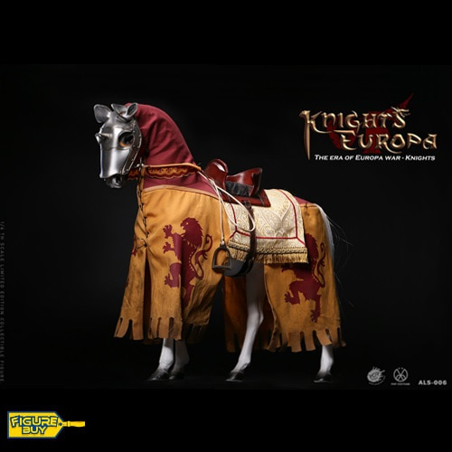 (예약 상품) POPTOYS - 1/6사이즈- ALS006- Armor Legend Series-The Era of Europa War Silver armor horse