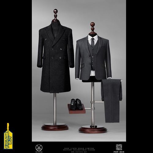 POPTOYS 1/6 사이즈- X Series POP-X34 -Couture Version Rich gentleman Ben Overcoat suit