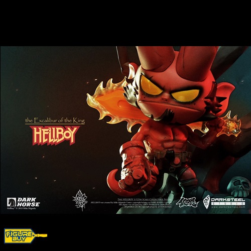 (예약 상품) DarkSteel Toys - DSC-009 - HellboyQ statue Excalibur edition
