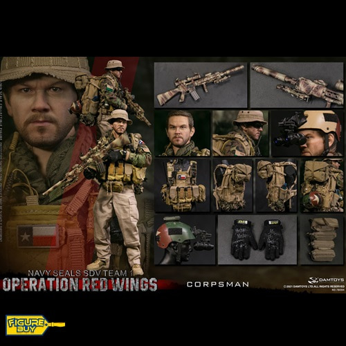 (예약 상품) DAMTOYS - 1/6사이즈- 78084 - Operation Red Wings -NAVY SEALS SDV TEAM 1 Corpsman