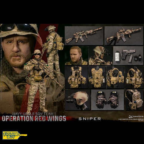 (예약 상품) DAMTOYS - 78085- 1/6 사이즈- Operation Red Wings - NAVY SEALS SDV TEAM 1 - Sniper