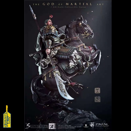 (한정 예약) Supermaker X Zenpunk - 1/4사이즈- ZW3GY01 - WANG KEWEI-THE GOD OF MARTIAL ART-관우