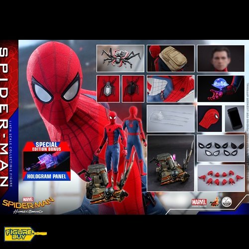 (한정 이벤트 상품 - 6월 8일내 전량 입고 )HotToys -QS014-1/4사이즈- Spider-Man (Speacail Edition Bonus))