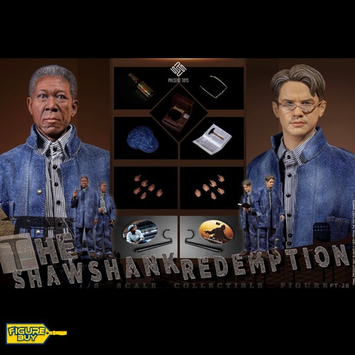 (예약 상품) PRESENT TOYS -PT-sp28 - 1/6사이즈-  The Shawshank Redemption Double suit
