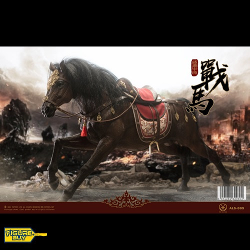 (예약 상품) POPTOYS - ALS009 - 1/6사이즈- Armor Legend Series- “Fight for the Throne”  War horse