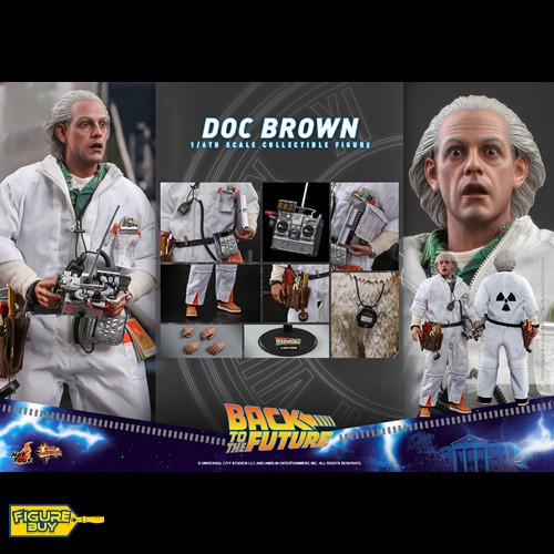 (빠른 배송 예약 상품) Hot Toys - MMS609 - 1/6사이즈 -  Back to the Future  - Dr. Brown