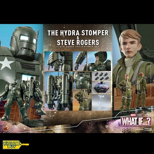 (빠른 배송 상품) Hot Toys - TMS060 - 1/6사이즈- What If...? - The Hydra Stomper and Steve Rogers