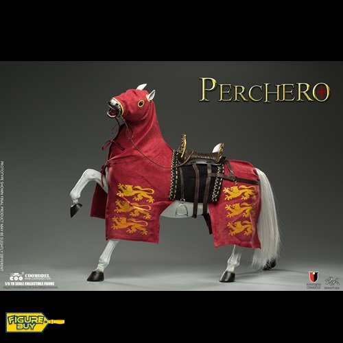 (예약 상품) COOMODEL - SE112 - 1/6사이즈 - SERIES OF EMPIRES - PERCHERON HORSE