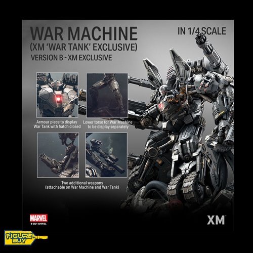 (예약 상품) XM Studios - 1/4사이즈- War Machine (B VERSION)