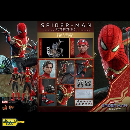 (빠른 배송 예약 상품) Hot Toys – MMS623 - Spider-Man: No Way Home - Spider-Man (Integrated Suit) (Deluxe Version)