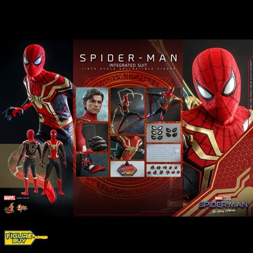 (빠른 배송 예약 상품) Hot Toys – MMS623 - Spider-Man: No Way Home - Spider-Man (Integrated Suit)