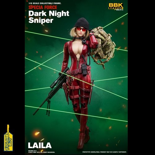 (예약 상품)  BBK -BBK014 - 1/6사이즈- Dark Night Sniper Laila