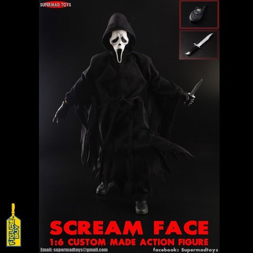 (예약 상품) SUPERMAD TOYS -1/6사이즈-  Scream Face (200체 한정판)