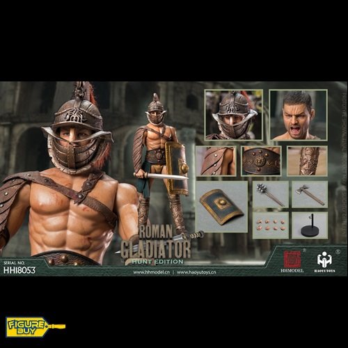 (예약 상품) HHMODEL &amp; HAOYUTOYS - 1/6사이즈-  Imperial Legion-Roman Gladiator Hunting Edition