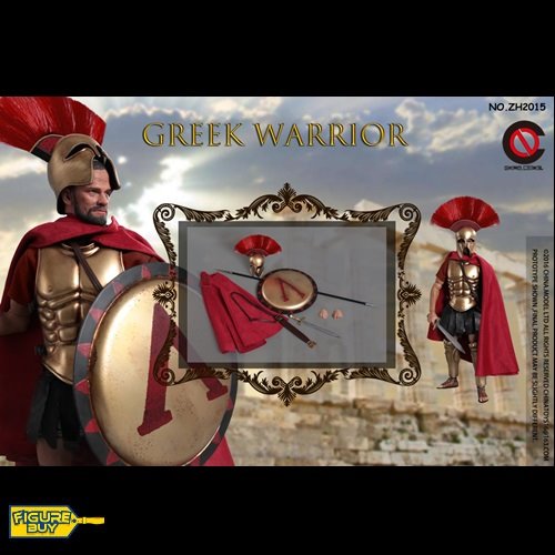 (예약 상품) CHINA. Model - zh015 - 1/6사이즈-  Greek shield Spearman