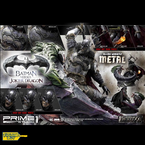 (예약)Prime 1 Studio - (MMDCMT-02) Batman Versus Joker Dragon 디럭스 버젼