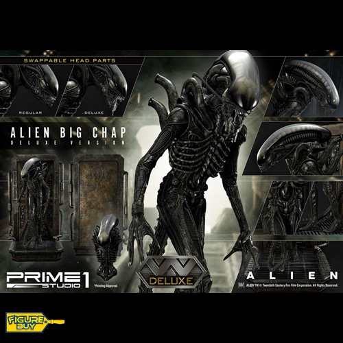 (예약)Prime 1 Studio -Alien Big Chap Deluxe Version 3D Wall Art