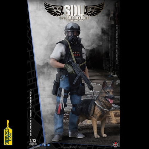 (예약)Soldier Story 1/12사이즈- HK SDU Canine Handler