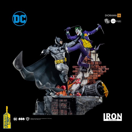 (예약)Iron Studios-1/6사이즈 Batman vs Joker Battle Diorama