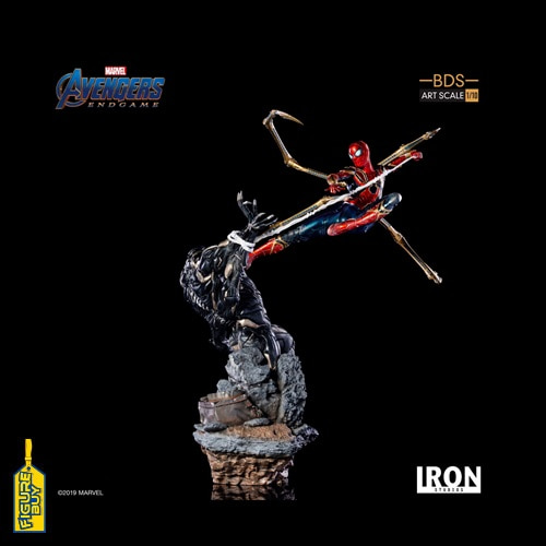 (예약)Iron Studios-1/10사이즈-Iron Spider Vs Outrider