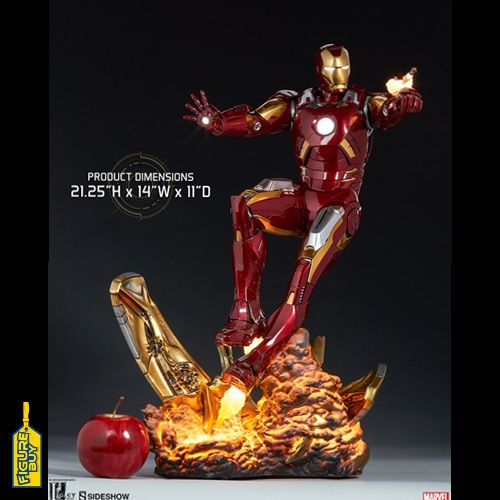 (예약)Sideshow -1/4사이즈- Iron Man- Mark VII