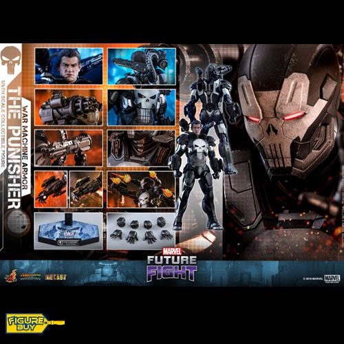 (4월 21일 입고 완료- 즉시 배송 )Hot Toys – VGM33D28 - MARVEL Future Fight -  The Punisher (War Machine Armor)