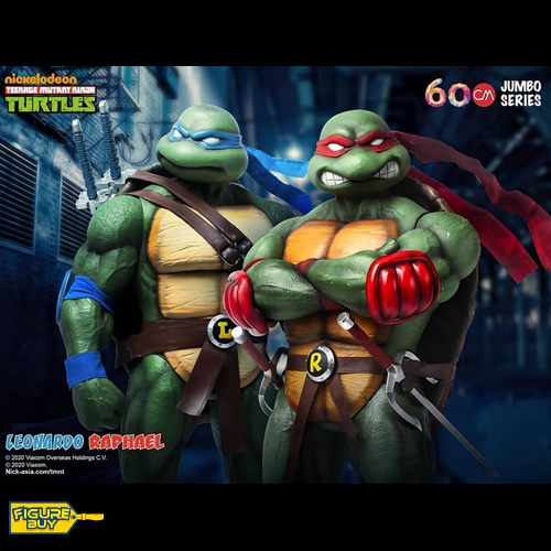 (예약상품)ZCWO - Teenage Mutant Ninja Turtles - 60cm-Leonardo &amp; Raphael