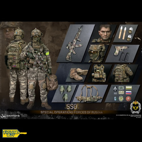DAMTOYS- 1/6사이즈 SPECIALOPERATIONS FORCES OF RUSSIA (SSO)