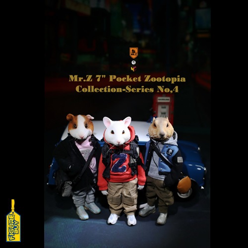 Mr.Z- 7인치- Pocket Zootopia Collection-Series No.4(타입선택)