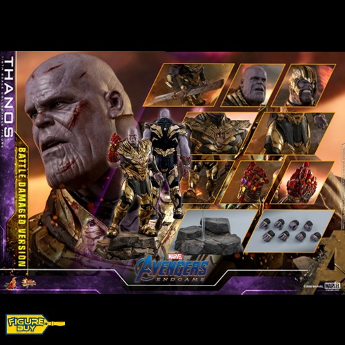 Hot Toys- 1/6사이즈- MMS564-Avenger Endgame- Thanos 4.0 (Battle Damaged Version)