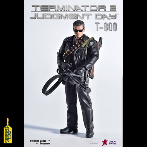 (재예약 상품)Great Twins -Terminator 2 Judgment Day- 1/12 사이즈- T-800