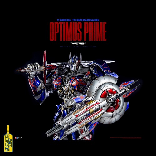 (재예약 상품) HASBRO X THREEA -19인치-Transformers: The Last Knight-OPTIMUS PRIME (EXCLUSIVE VERSION)