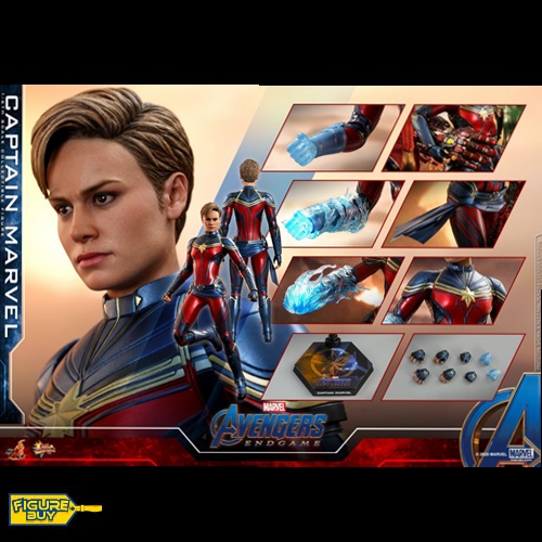 (3차분- 3월4일내 전량 배송 ) Hot Toys -1/6 사이즈- MMS575-Avengers4- Endgame  - Captain Marvel 2.0