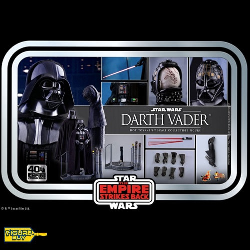 (12월3일내 선행물량  배송 - 예약 상품 ) HotToys - 1/6사이즈- MMS572-Star Wars-  The Empire Strikes Back -  Darth Vader 40주년 기념판 (The Empire Strikes Back 40th Anniversary Collection)