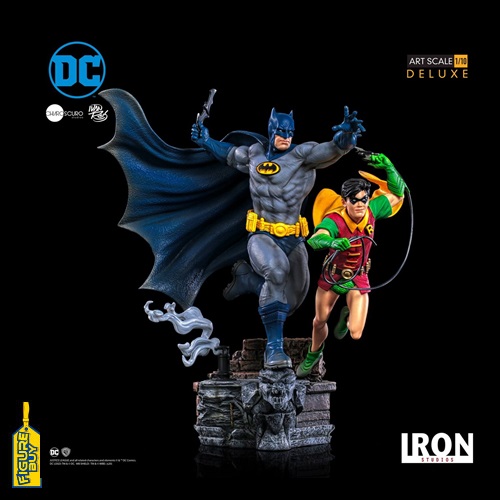 (예약 상품) Iron Studios：1/10 사이즈-  Batman &amp; Robin Deluxe