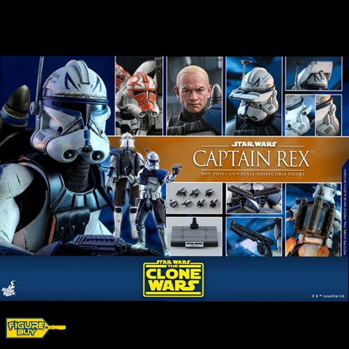 (입고일 변경-2월말 입고 ) HotToys - 1/6사이즈- TMS018- Star Wars: The Clone Wars - Captain Rex