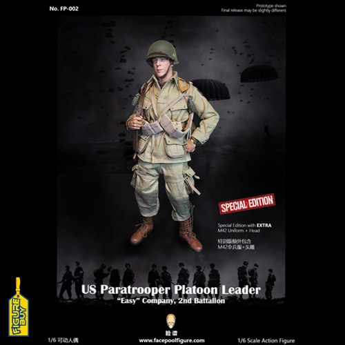 FacepoolFigure - 1/6 사이즈-FT-002-US PARATROPPER PLATOON LEADER-“Easy”Company 2ND BATTALION(SPECIAL EDITION)