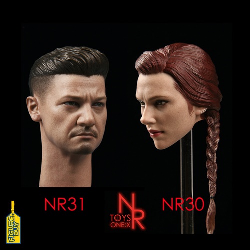 (예약 상품) NRTOYS - 1/6 사이즈-  NR30 &amp; NR31 헤드( 무료배송)