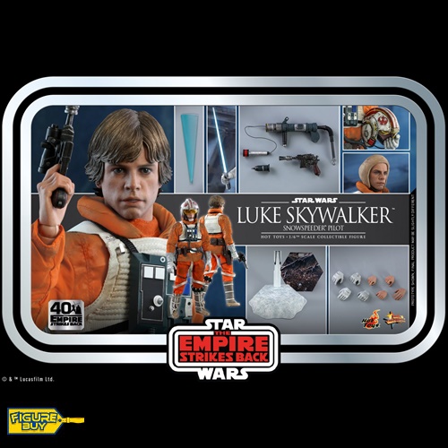(빠른 배송 보장 상품-예약 상품) HotToys -1/6 사이즈- MMS585 - Star Wars: The Empire Strikes Back  40th Anniversary-  Luke Skywalker