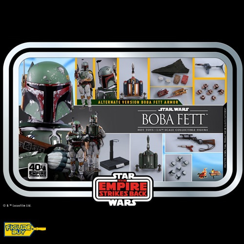 (빠른 배송 보장 -예약 상품) HotToys - 1/6 사이즈-  MMS574 -Star Wars: Episode V - The Empire Strikes Back  - Boba Fett  ( 40th Anniversary Collection)
