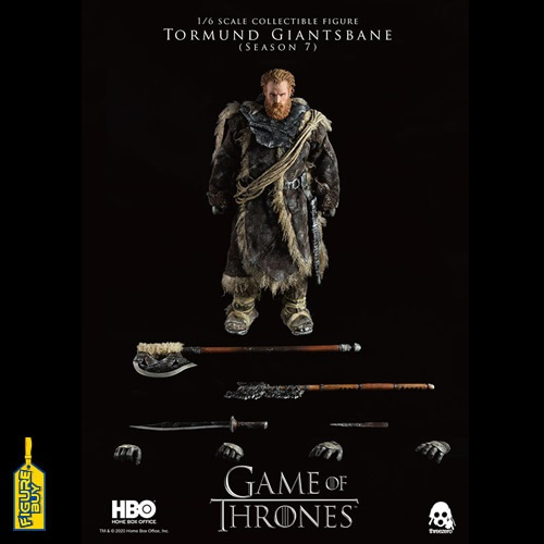 (예약 상품)  Threezero -1/6사이즈-Game of Thrones – Tormund Giantsbane