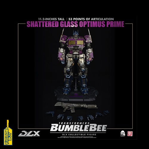 2020 WONDER FESTIVAL 한정판 -ThreeZero DLX -SHATTERED GLASS OF  OPTIMUS PRIME